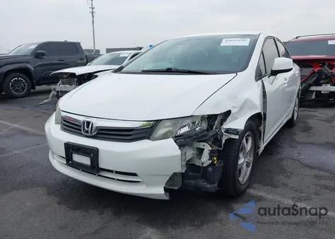 2012 Honda Civic Sdn Cng/Natural Gas from USA, damaged, VIN 19XFB5F55CE003847